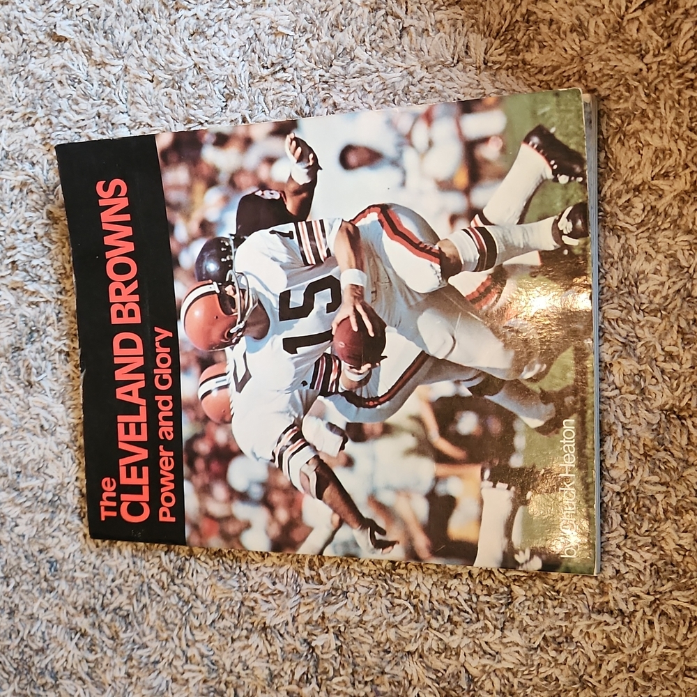 The Cleveland Browns Power & Glory book by Chuck Heaton